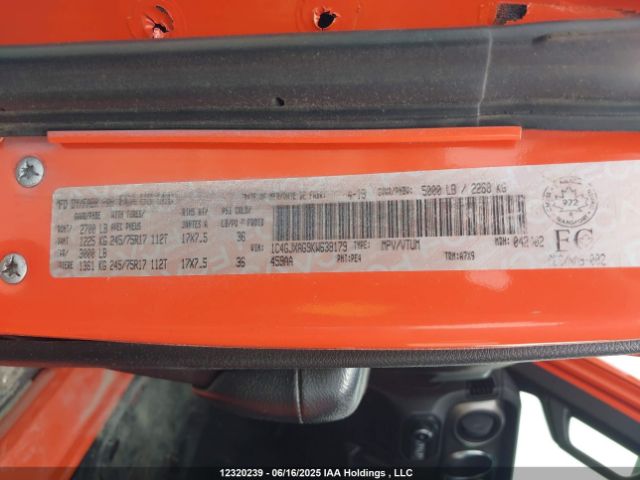 1C4GJXAG9KW638179 Jeep Wrangler Sport