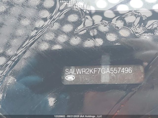 SALWR2KF7GA557496 Land Rover Range Rover Sport Diesel Td6 Hse