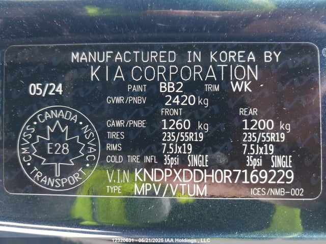 KIA Sportage Sx 2024 KNDPXDDH0R7169229 Image 18