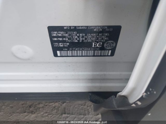 JF2SKEHC5RH436096 Subaru Forester Sport/wilderness