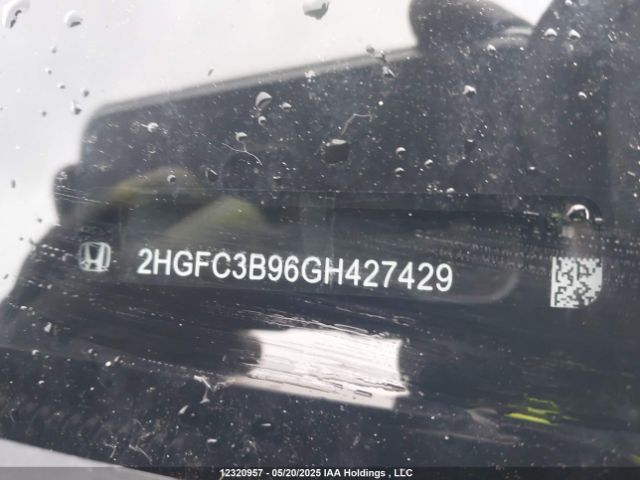 2HGFC3B96GH427429 Honda Civic Touring