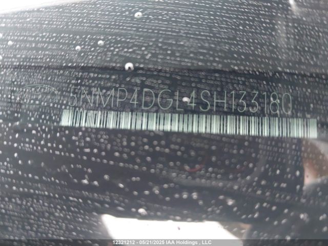 5NMP4DGL4SH133180 Hyundai Santa Fe Limited