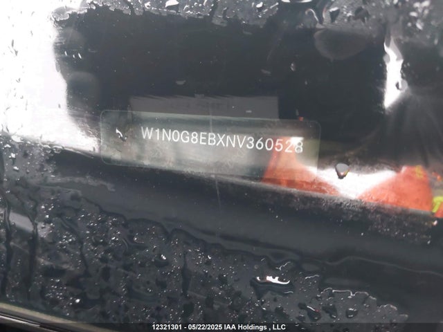 W1N0G8EBXNV360528 Mercedes-Benz m274