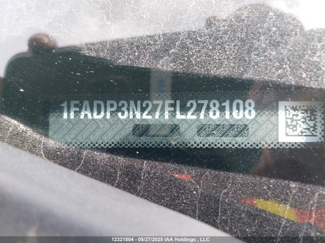 1FADP3N27FL278108 Ford Focus