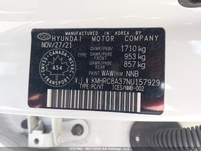 Hyundai gamma ii 2022 KMHRC8A37NU157929 Image 9