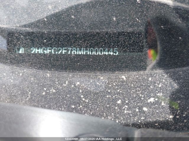 2HGFC2F78MH000445 Honda l15b7