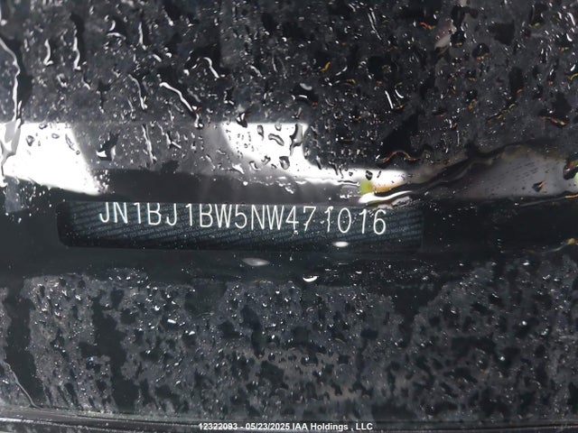 JN1BJ1BW5NW471016 Nissan 2022