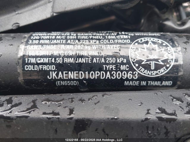 Kawasaki KLX300 2023 JKAENED10PDA30963 Image 9