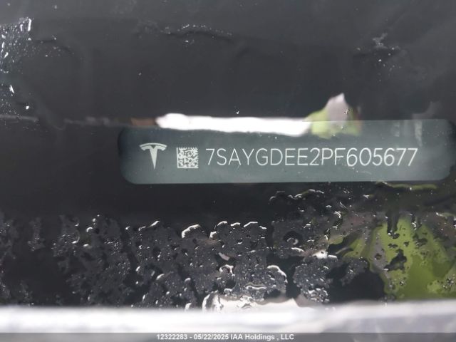 7SAYGDEE2PF605677 Tesla Model Y Long Range