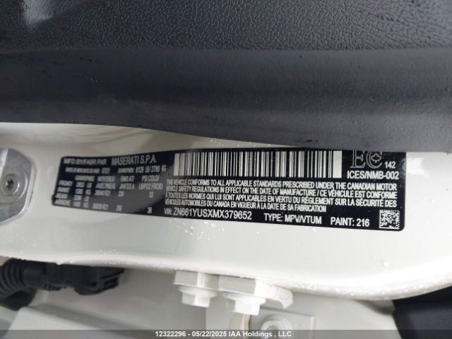 ZN661YUSXMX379652 Maserati Levante S Sport