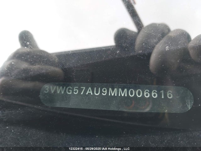 3VWG57AU9MM006616 Volkswagen Golf Comfortline/highline