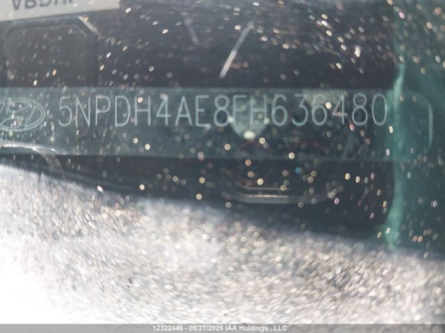 5NPDH4AE8FH636480 Hyundai dohc mpi nu