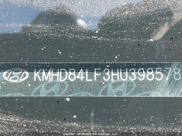 KMHD84LF3HU398578 Hyundai 2017