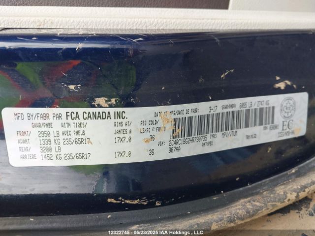 2C4RC1BG2HR730735 Chrysler Pacifica Touring L