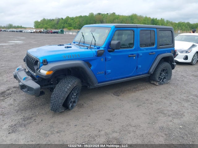 Aukcja sprzedaży 2024 Jeep Wrangler 4xe, vin: 1C4RJXN62RW186628, numer aukcji: 12322765