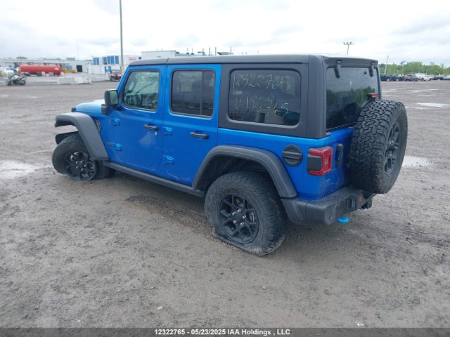 Aukcja sprzedaży 2024 Jeep Wrangler 4xe, vin: 1C4RJXN62RW186628, numer aukcji: 12322765