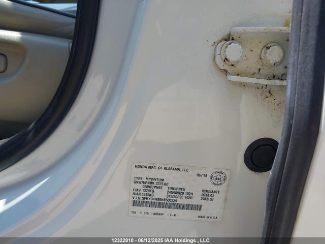 Acura j35y5 2017 5FRYD4H80HB500339 Image 17
