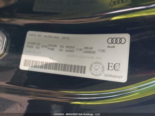 WAULGBFR2FA050747 Audi S5