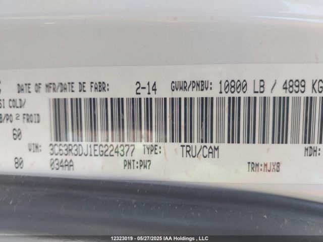 3C63R3DJ1EG224377 RAM 2014