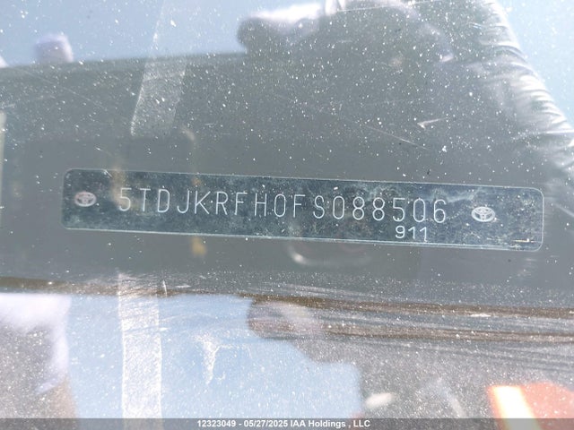 5TDJKRFH0FS088506 Toyota 2gr-fe