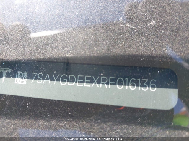 7SAYGDEEXRF016136 Tesla 2024