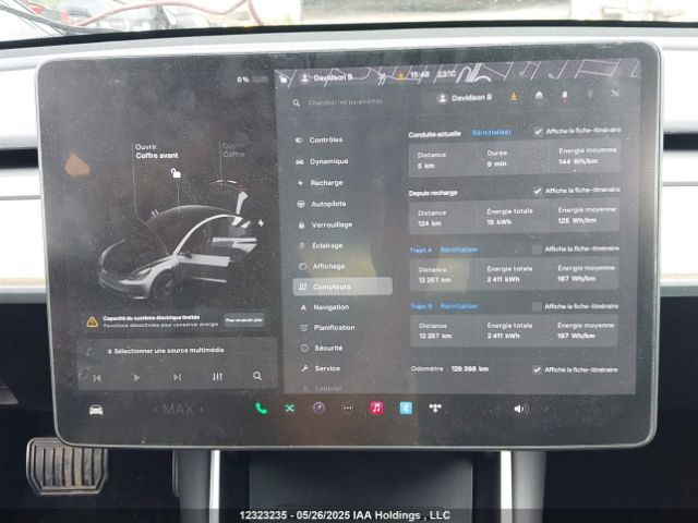 5YJ3E1EA7KF403242 Tesla MODEL 3