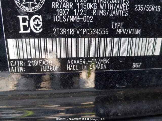 2T3R1RFV1PC334556 Toyota RAV4