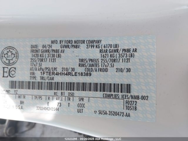 1FTER4HH4RLE18389 Ford Ranger