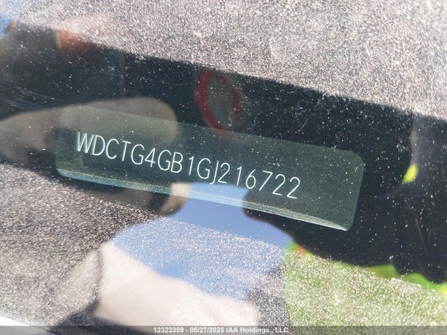 WDCTG4GB1GJ216722 Mercedes-Benz 270