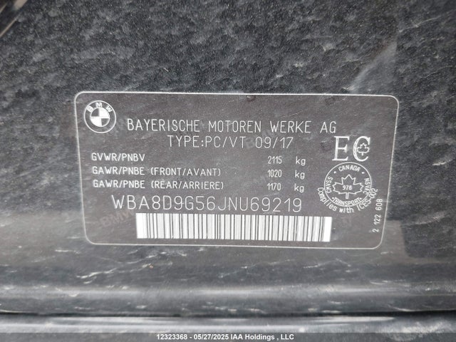 BMW 330I 2018 WBA8D9G56JNU69219 Image 9