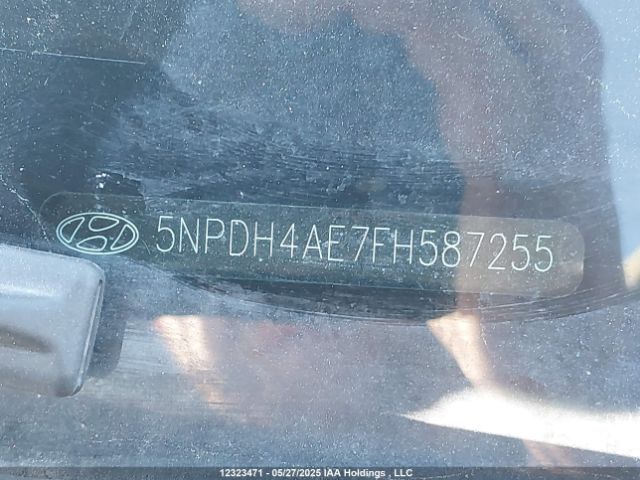 5NPDH4AE7FH587255 Hyundai Elantra Se/sport/limited