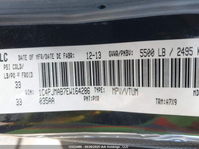 1C4PJMAB7EW164286 Jeep 2014