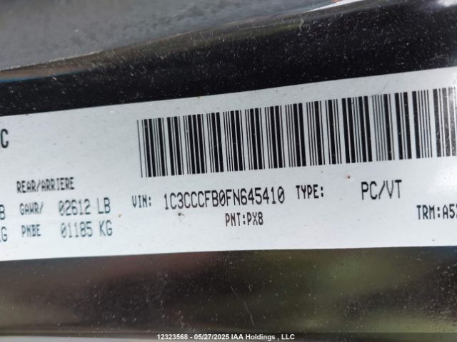 1C3CCCFB0FN645410 Chrysler 200 LX