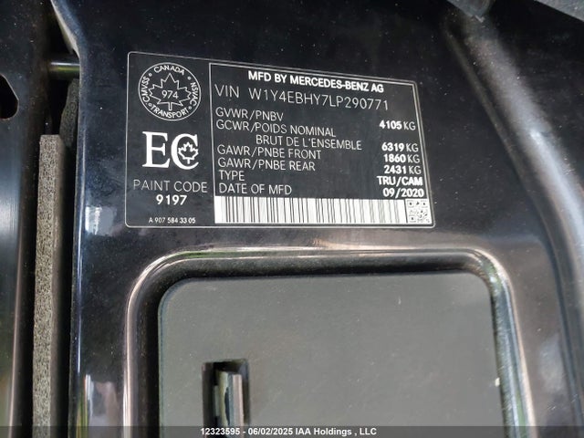 Mercedes-Benz om642 2020 W1Y4EBHY7LP290771 Image 18