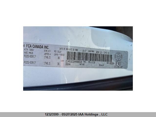 2C4RDGEG8HR880523 Dodge Grand Caravan Gt