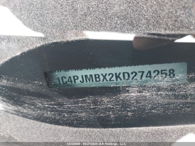 1C4PJMBX2KD274258 Jeep Cherokee Trailhawk