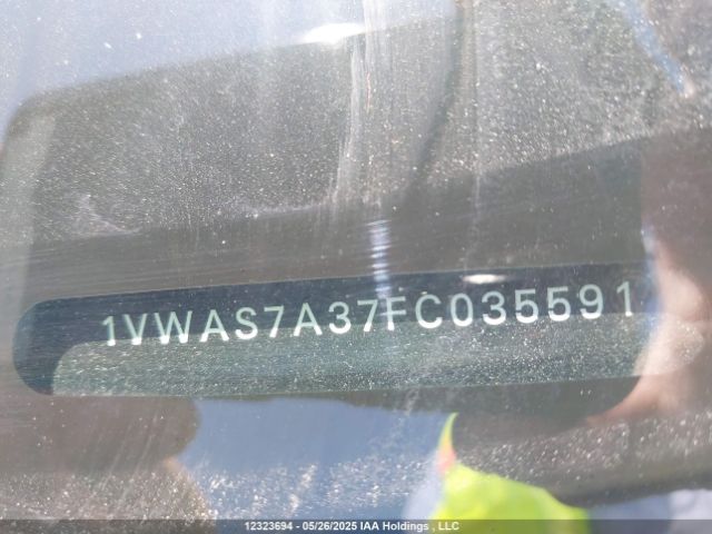 1VWAS7A37FC035591 Volkswagen PASSAT S