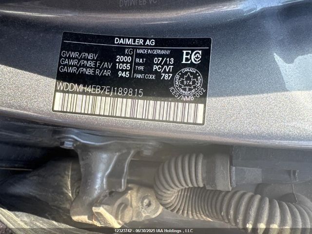 WDDMH4EB7EJ189815 Mercedes-Benz 2014