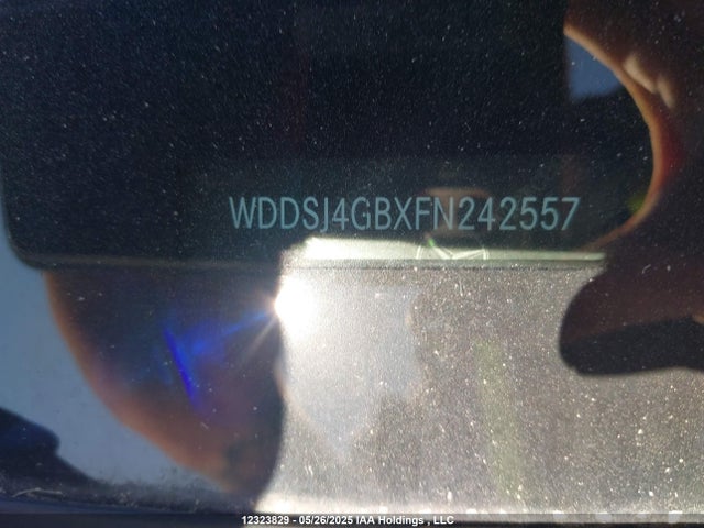 WDDSJ4GBXFN242557 Mercedes-Benz CLA-Class