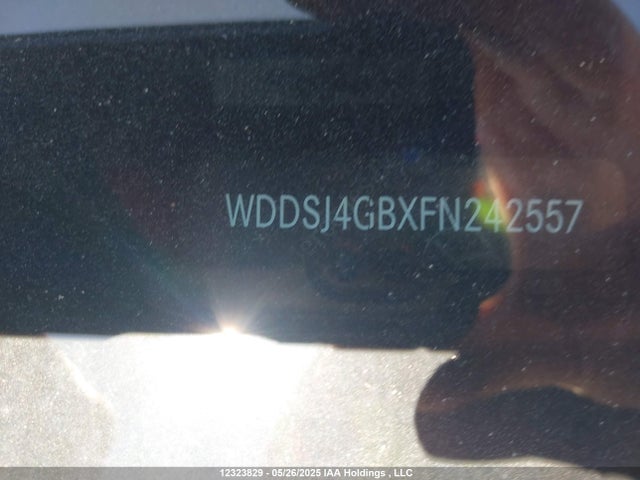 WDDSJ4GBXFN242557 Mercedes-Benz CLA-Class