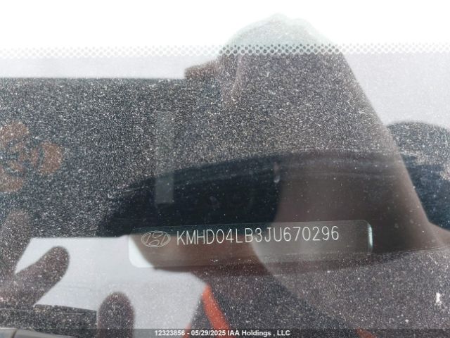 KMHD04LB3JU670296 Hyundai Elantra Sport
