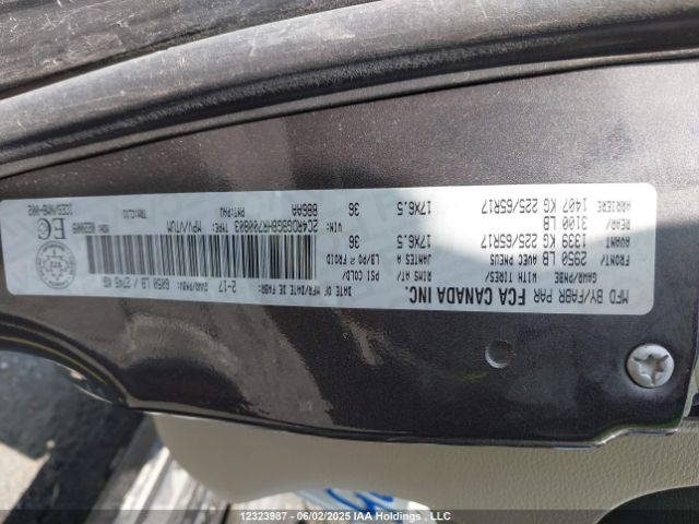 2C4RDGBG8HR700803 Dodge Grand Caravan
