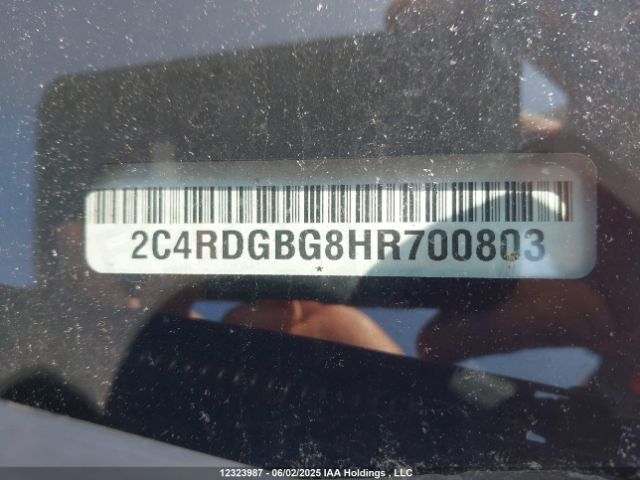 2C4RDGBG8HR700803 Dodge Grand Caravan