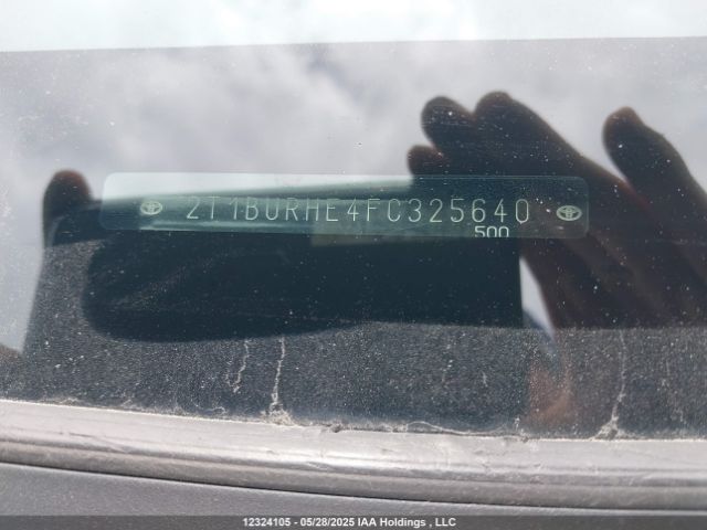 2T1BURHE4FC325640 Toyota Corolla L/le/le Pls/prm/s/s Pls