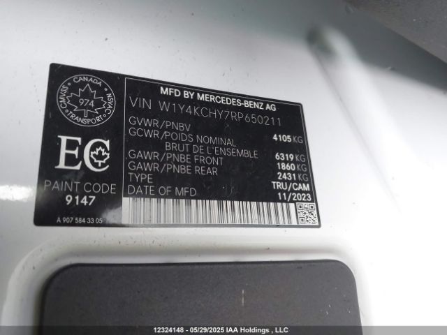 W1Y4KCHY7RP650211 Mercedes-Benz om654