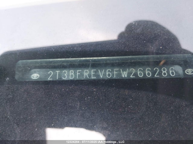 Toyota 2ar-fe 2015 2T3BFREV6FW266286 Image 16