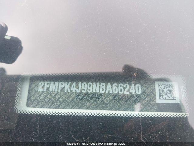 2FMPK4J99NBA66240 Ford EDGE SEL