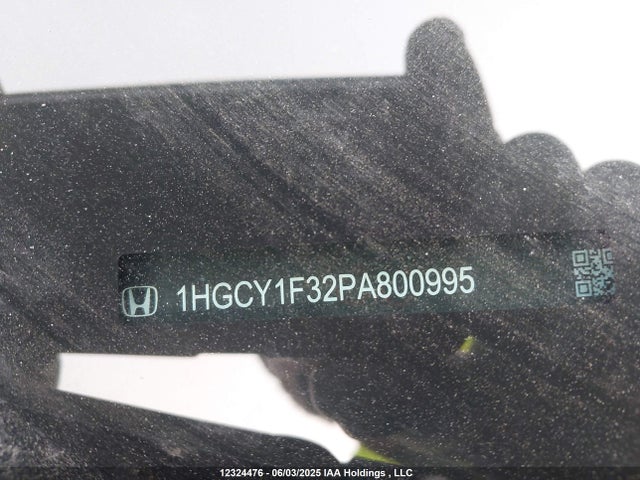 1HGCY1F32PA800995 Honda l15be