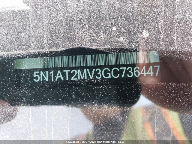 5N1AT2MV3GC736447 Nissan 2016