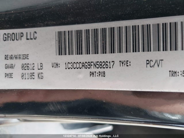 1C3CCCAG9FN582617 Chrysler 200